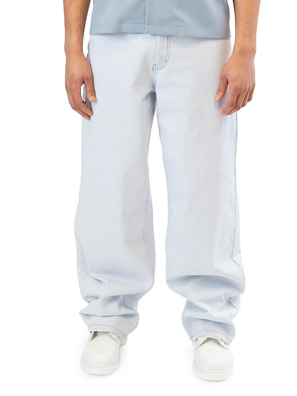 Mens Wide-Leg Jeans Product Image