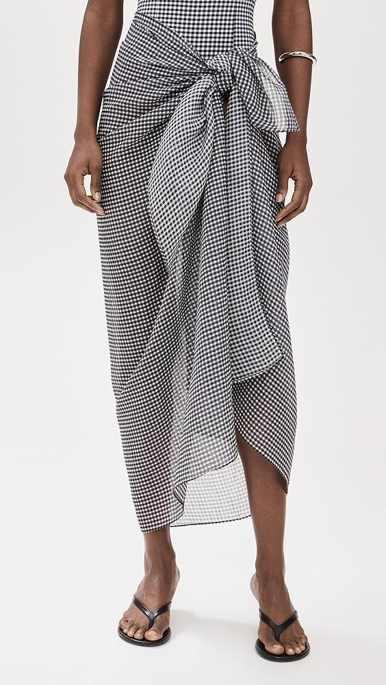 Good American Tencel Capri Long Sarong | Shopbop Product Image