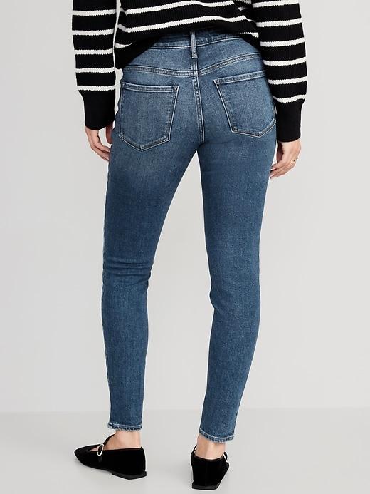 Mid-Rise Rockstar Super-Skinny Jeans Product Image