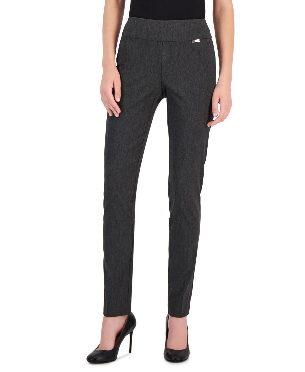 Mid-Rise Petite Tummy-Control Skinny Pants, Petite & Petite Short, Created for Macy's Product Image