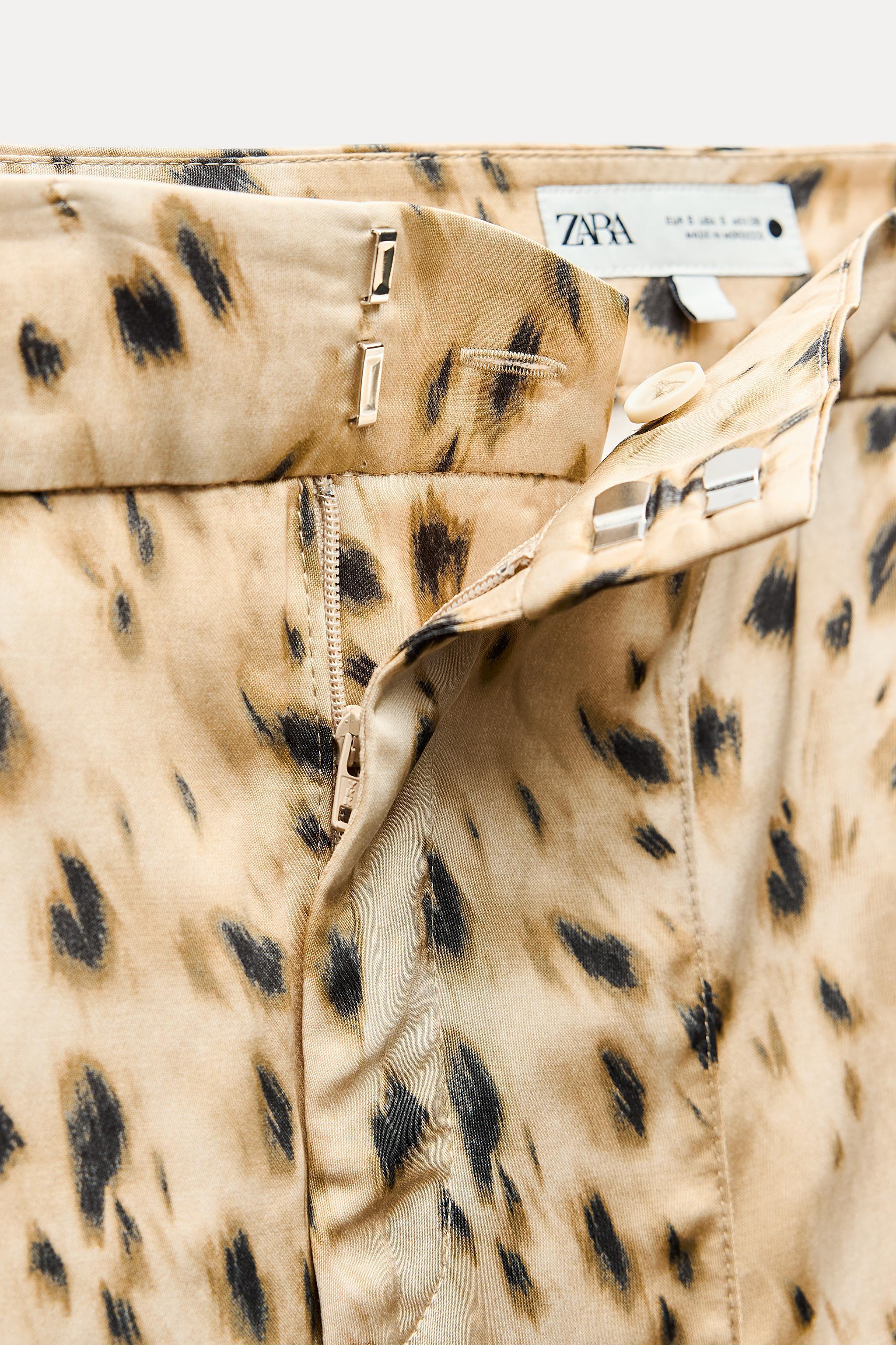 ZW COLLECTION ANIMAL PRINT PANTS Product Image