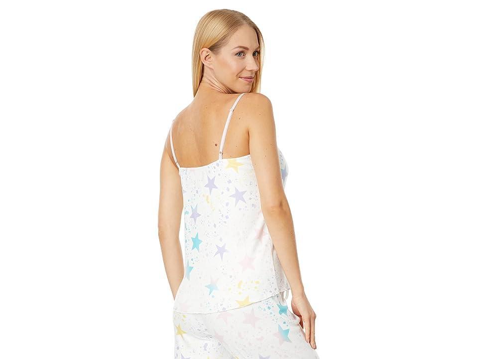 P.J. Salvage Star Splatter Cami with Shelf Bra (Ivory) Women's Pajama Product Image