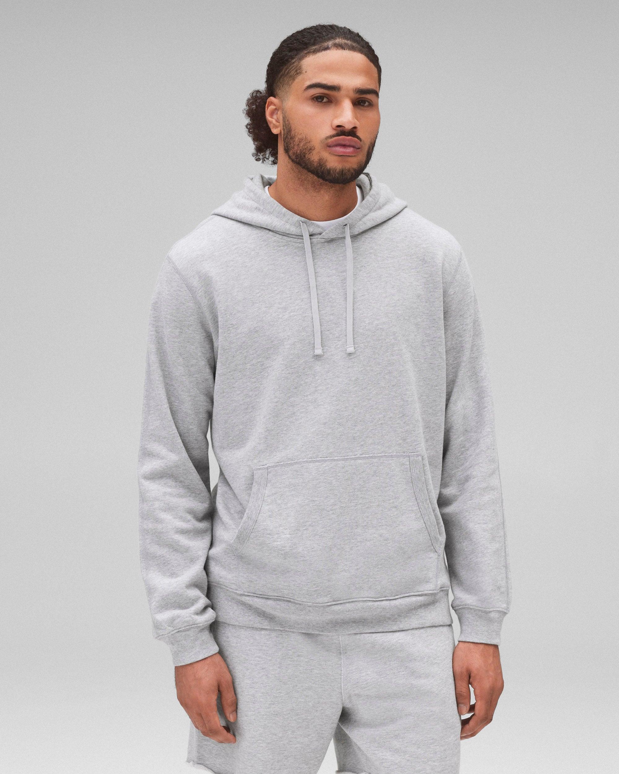 Lightweight Terry Classic Hoodie Male Product Image