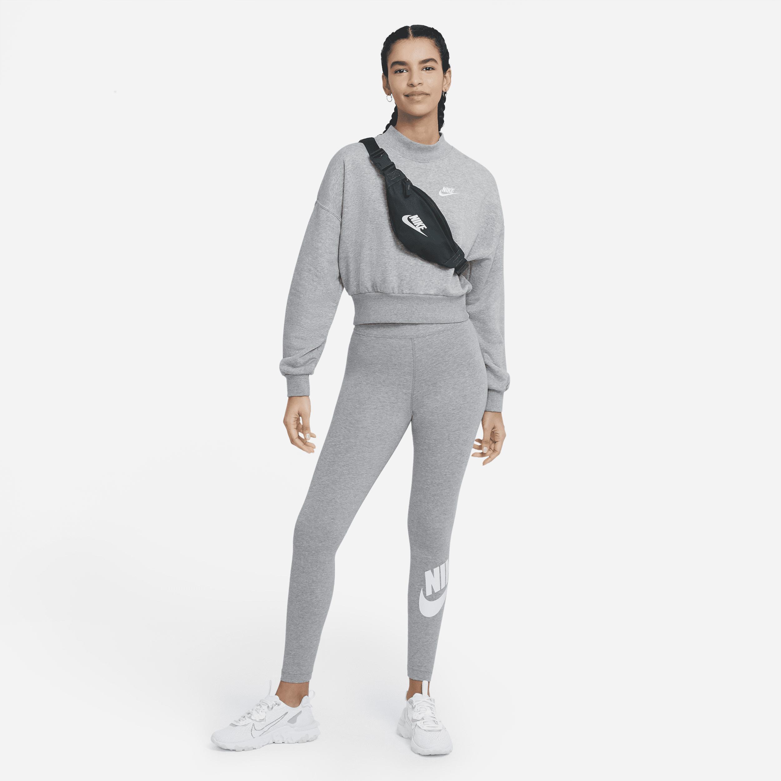 Nike Womens Nike Essential Leggings 2.0 - Womens Grey/White Product Image