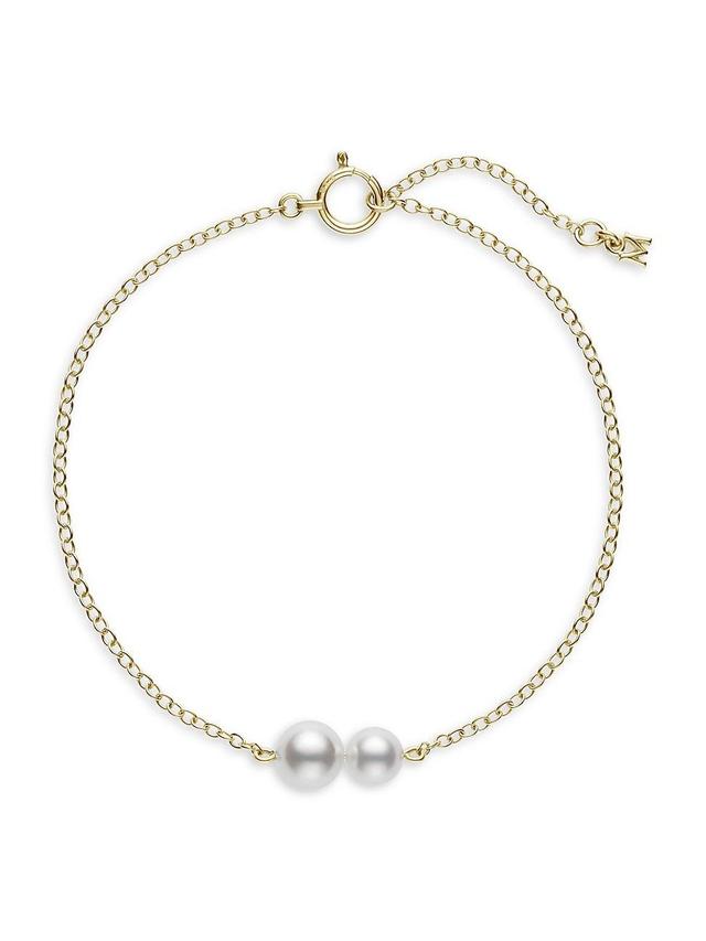 Mikimoto Cultured Pearl Station Bracelet Product Image