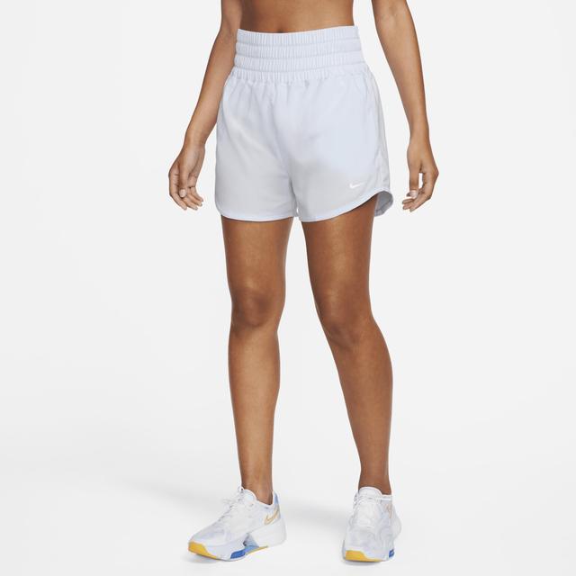 Nike Womens One Dri-FIT Ultra High-Waisted 3 Brief-Lined Shorts Product Image