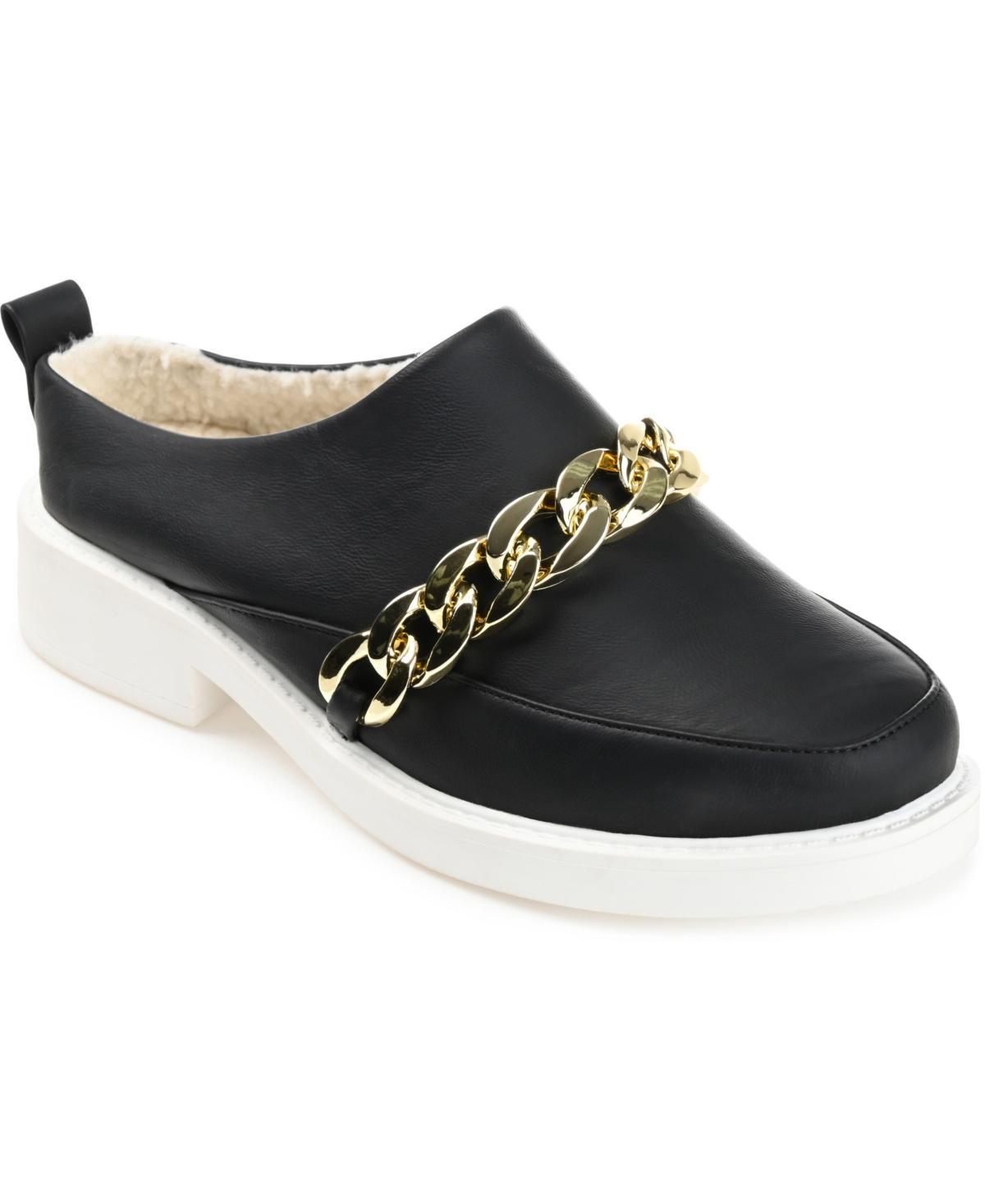 Journee Collection Womens Sheah Chain Loafers Product Image