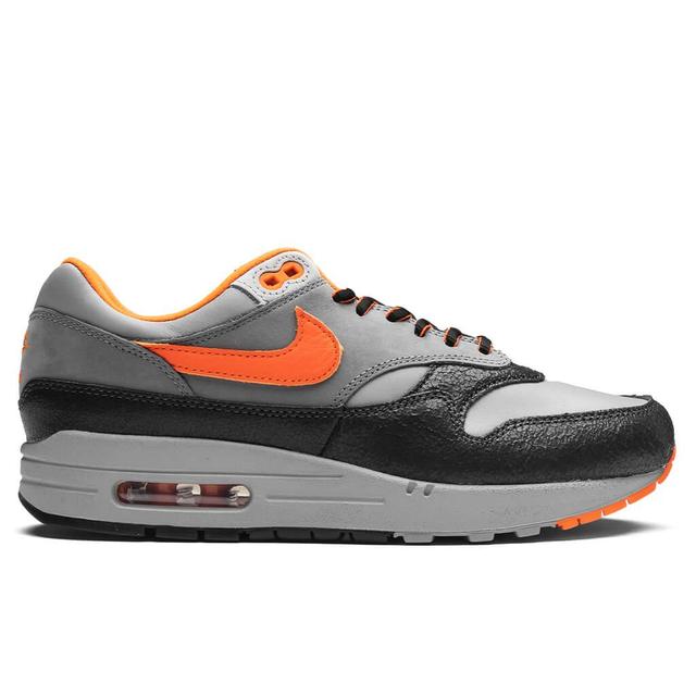 Nike x HUF Air Max 1 'Brilliant Orange' - Anthracite/Brilliant Orange/Medium Grey Male Product Image