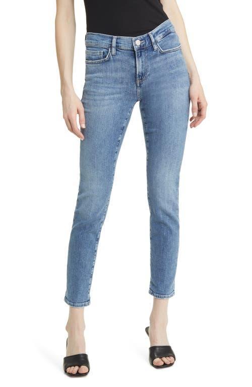 Womens Le Garcon Mid-Rise Skinny Jeans Product Image