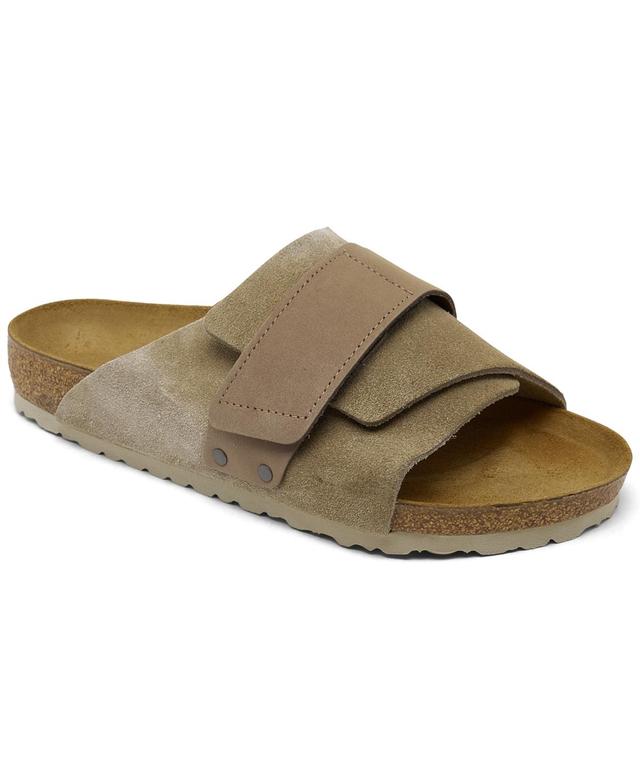 Birkenstock Mens Kyoto Nubuck Suede Leather Slide Sandals from Finish Line Product Image