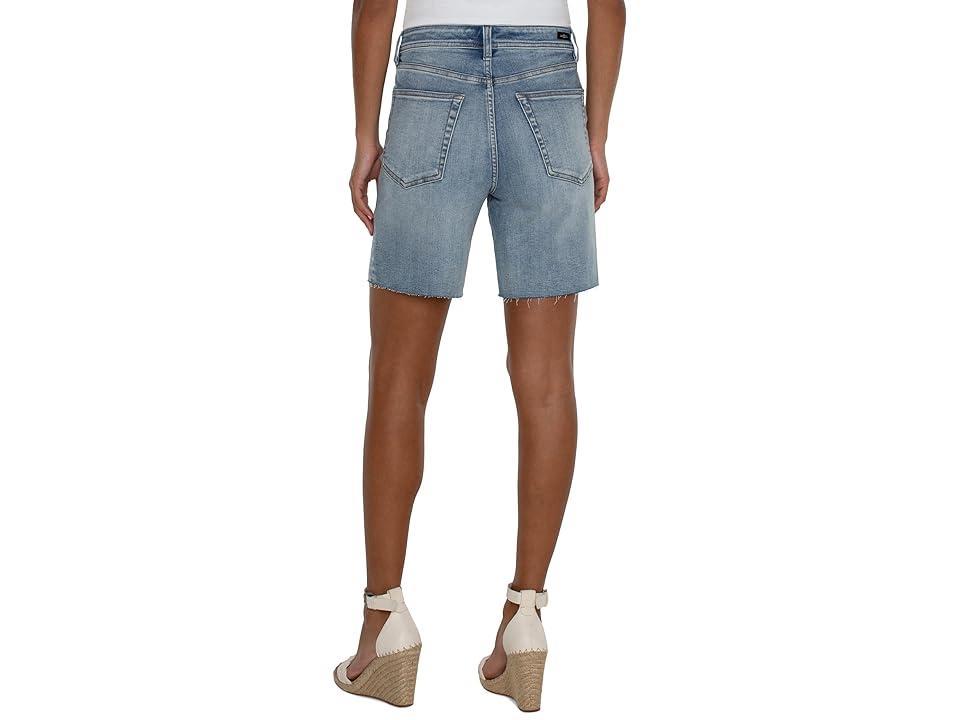 Liverpool Los Angeles Tucker Hi-Rise Cut Off Vintage Denim Short 8 (bancroft) Women's Shorts Product Image