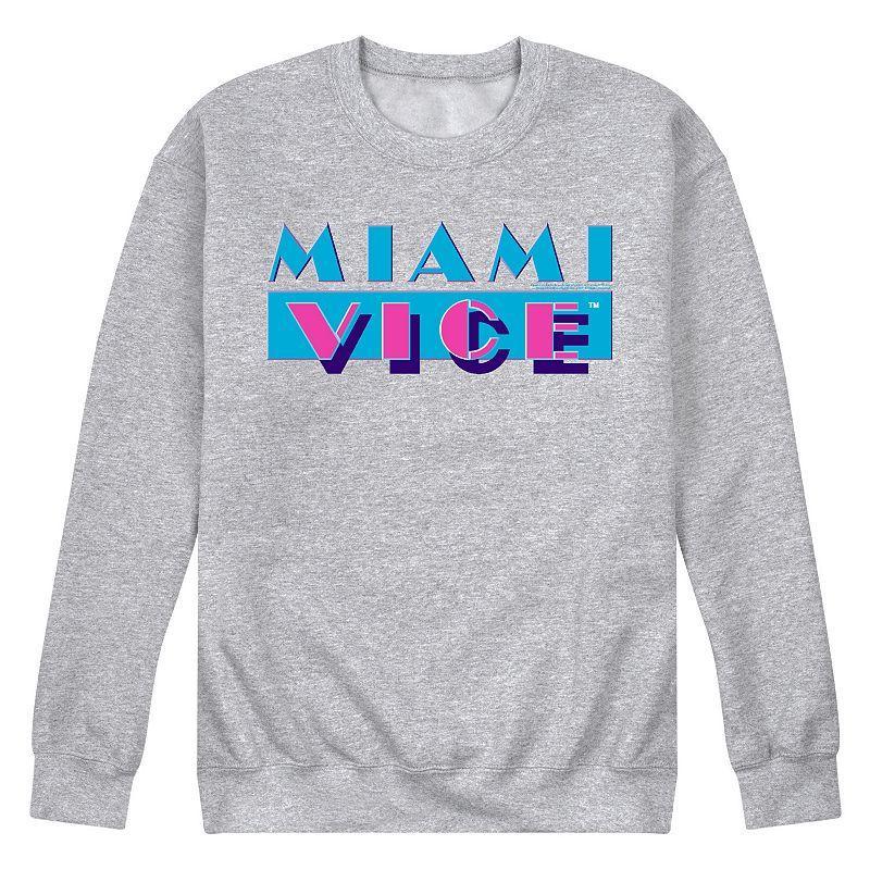 Mens Miami Vice Logo Fleece Sweatshirt Product Image