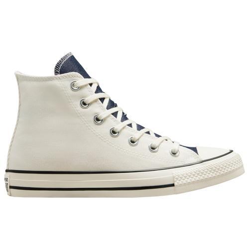 Converse Womens Chuck Taylor All Star - Shoes Egret/Navy Product Image