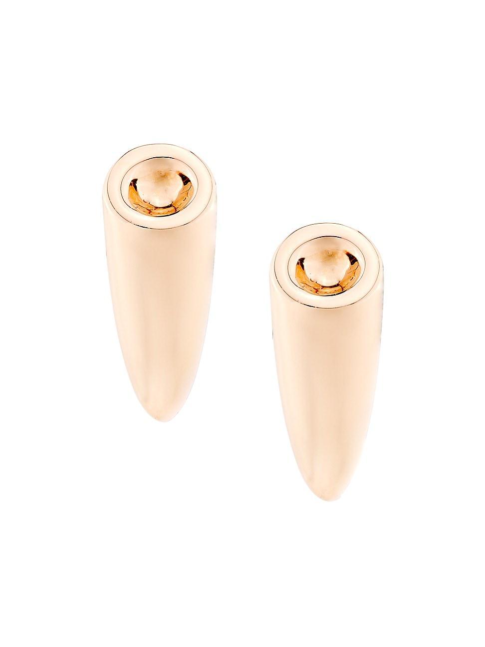 Womens Calla 18K Pink Gold Earrings Product Image