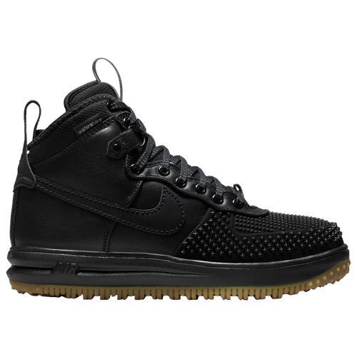 Nike Mens Nike Lunar Force 1 Duckboot - Mens Shoes Black/Gold/Brown Product Image