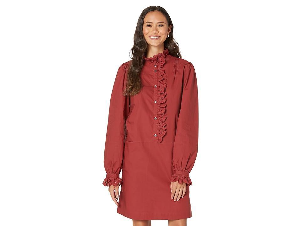 Joie Amiens Dress (Russet Brown) Women's Clothing Product Image