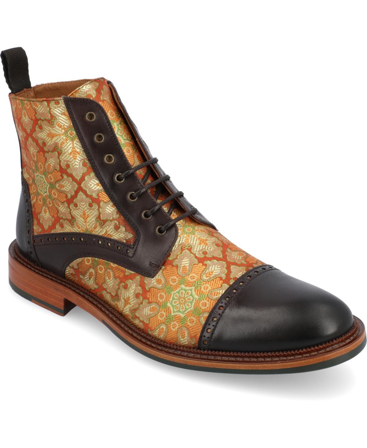 Taft Mens The Milano Lace-up Brogue Cap Toe Boot Product Image