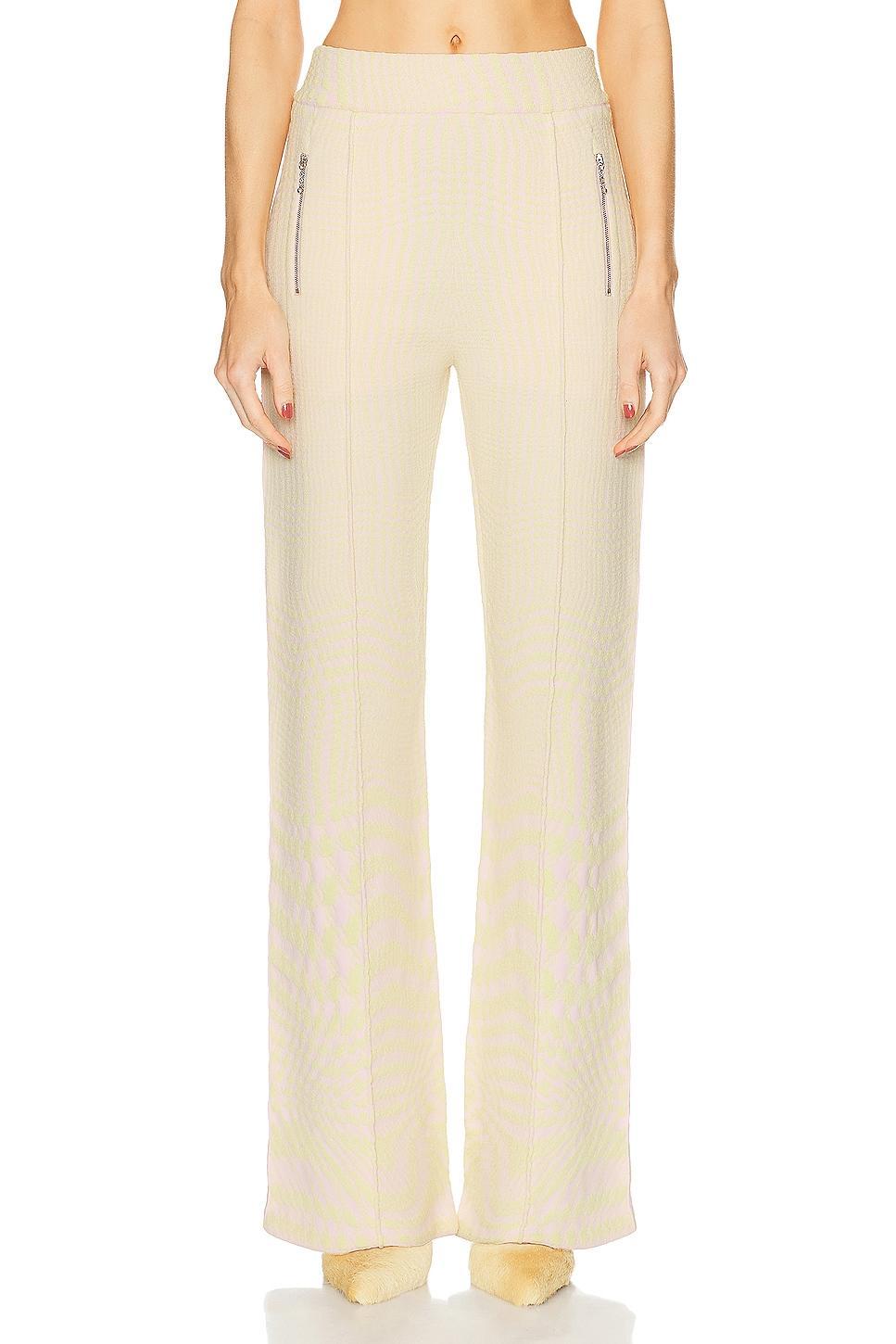 Burberry Zipper Pocket Trouser in Cream product image