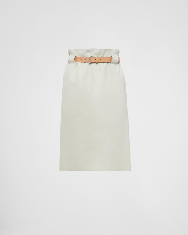 Leather skirt Product Image