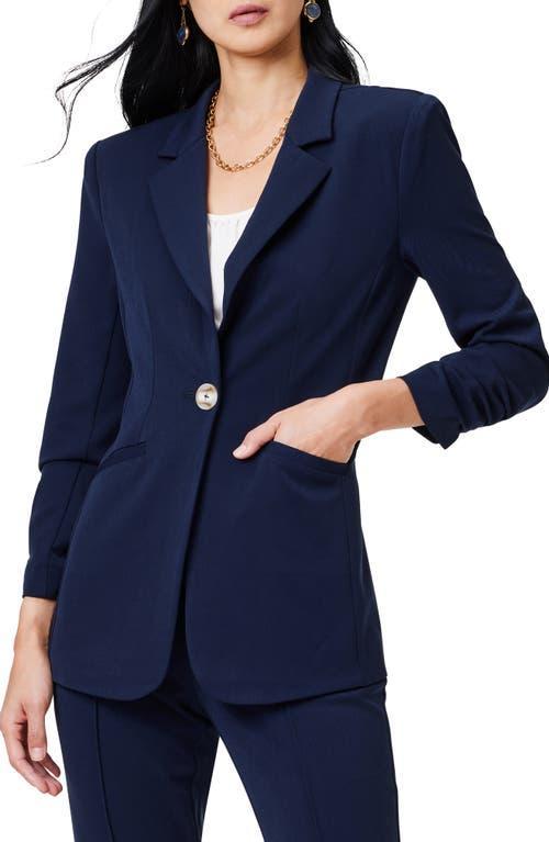 NIC+ZOE Avenue Scrunch Sleeve Blazer Product Image