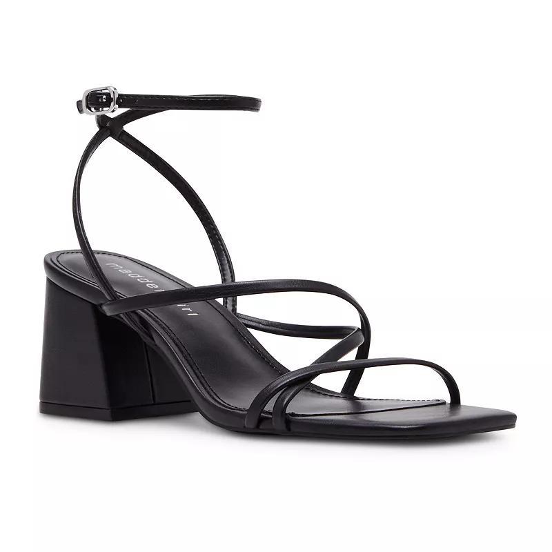 madden girl Jazzy Strappy Block Heel Womens Sandals Product Image