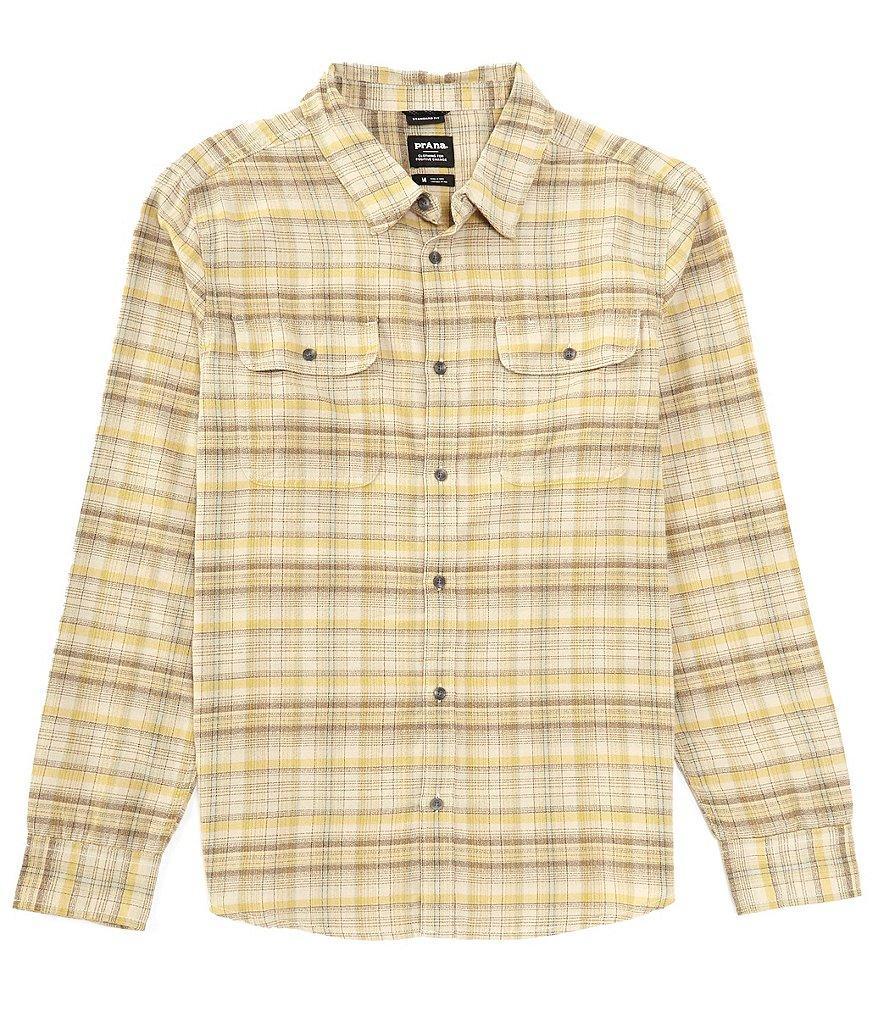 prAna Edgewater Long-Sleeve Organic Materials Woven Shirt Product Image