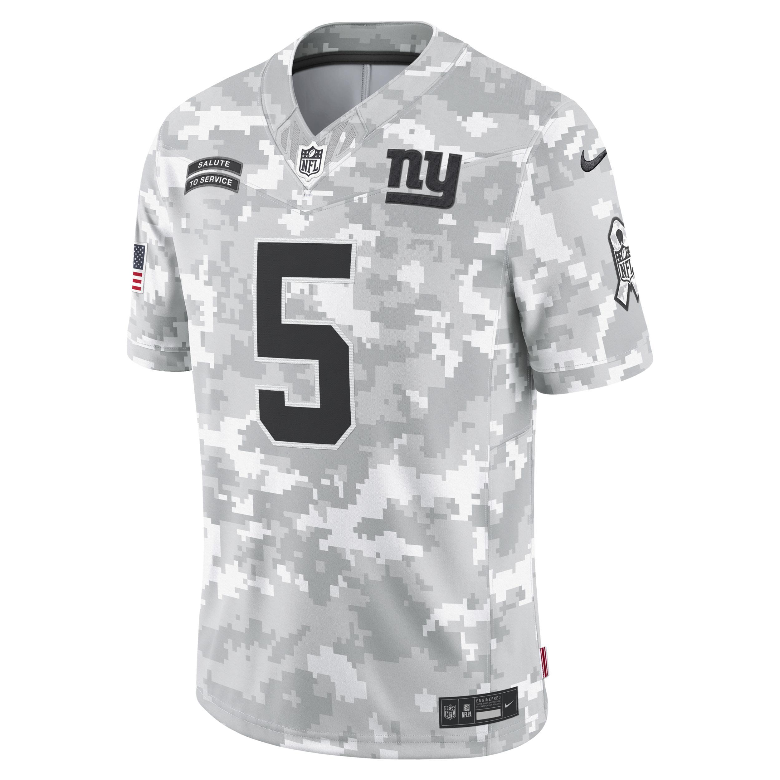 Kayvon Thibodeaux New York Giants Salute to Service Nike Men's Dri-FIT NFL Limited Jersey Product Image