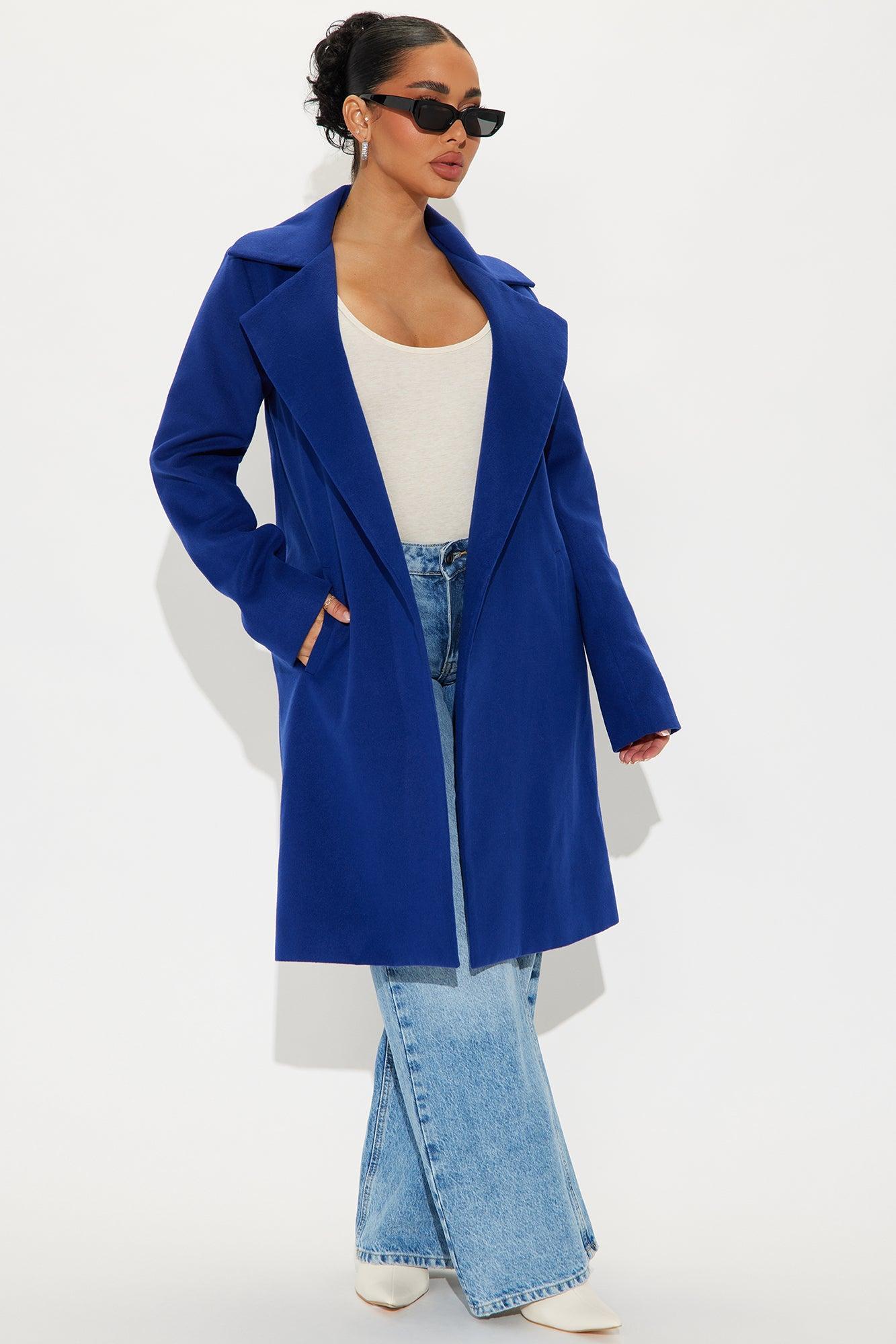 Upper East Side Coat - CobaltBlue product image