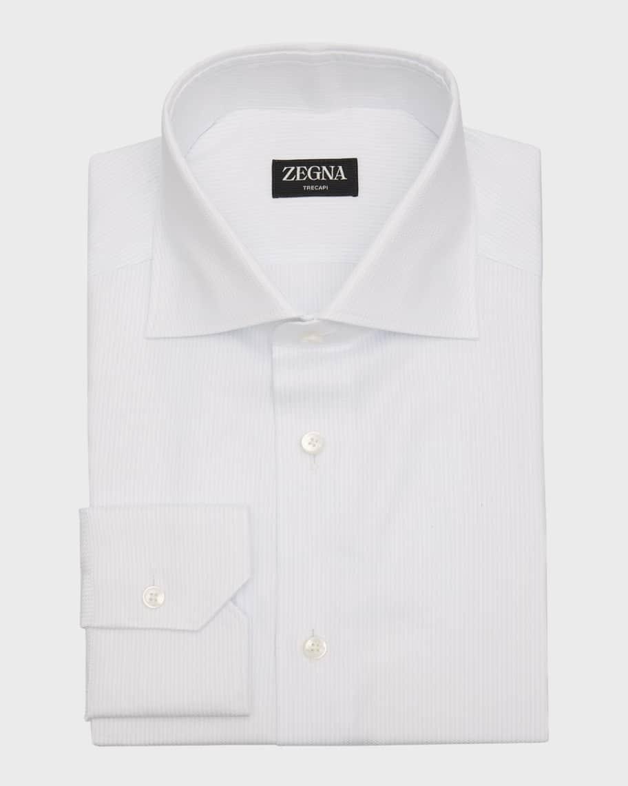 Mens Trecapi Cotton Dress Shirt Product Image