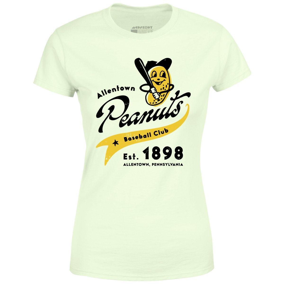 Allentown Peanuts - Pennsylvania - Vintage Defunct Baseball Teams - Women's T-Shirt Female Product Image