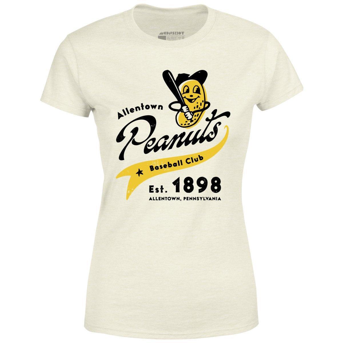 Allentown Peanuts - Pennsylvania - Vintage Defunct Baseball Teams - Women's T-Shirt Female Product Image