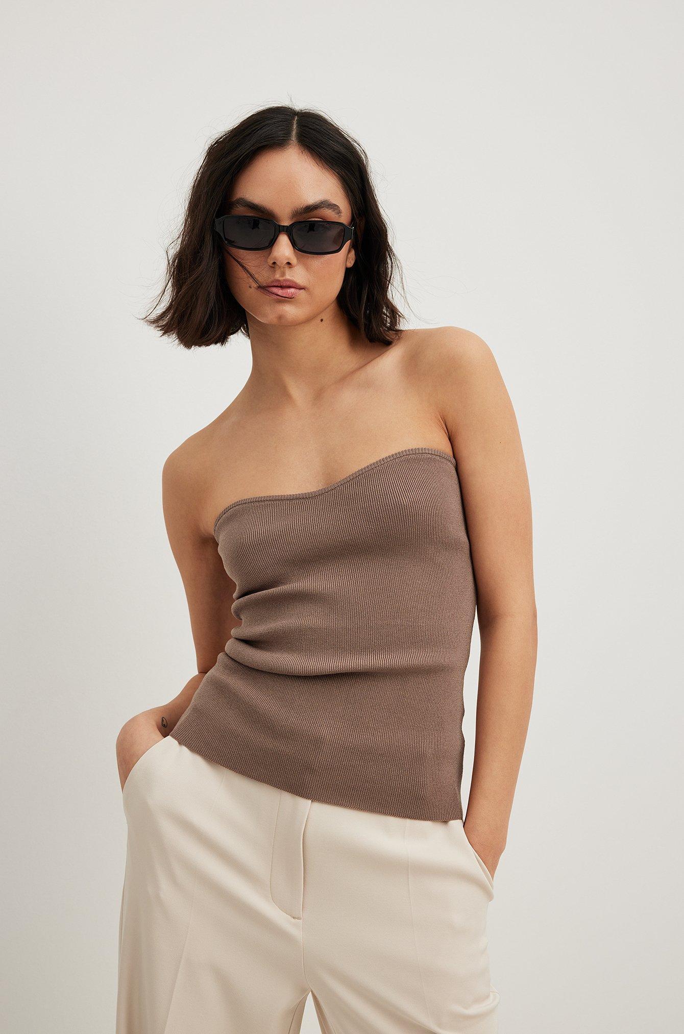 Fine Knitted Tube Top Product Image