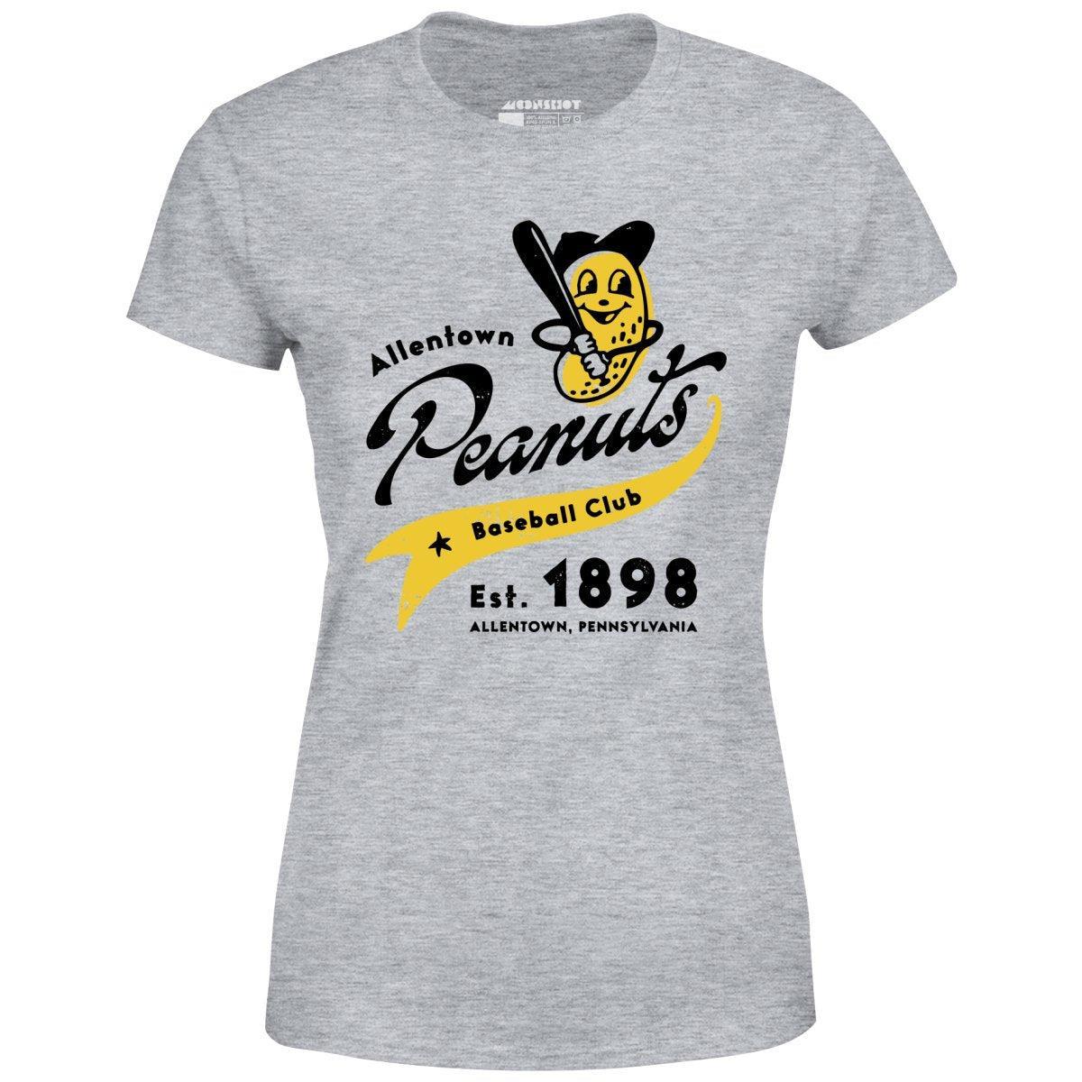 Allentown Peanuts - Pennsylvania - Vintage Defunct Baseball Teams - Women's T-Shirt Female Product Image