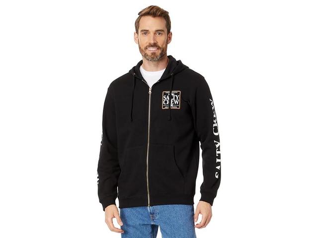 Salty Crew Coaster Full Zip Fleece Hoodie Men's Clothing Product Image