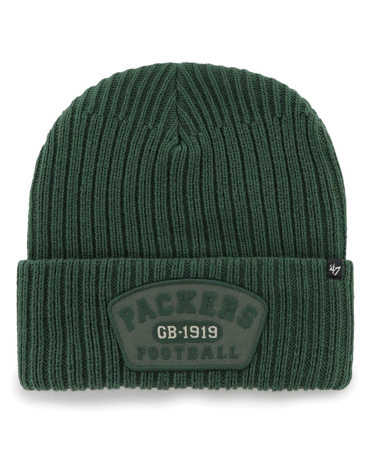 Mens 47 Brand Green Green Bay Packers Ridgeway Cuffed Knit Hat Product Image