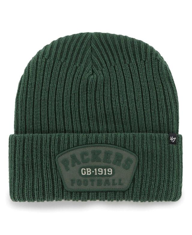 Mens 47 Brand Green Green Bay Packers Ridgeway Cuffed Knit Hat Product Image