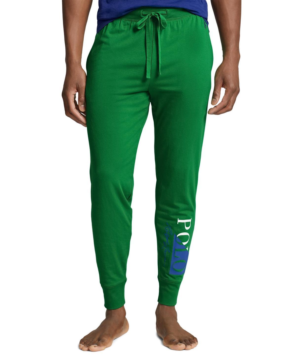 Polo Ralph Lauren Mens Exclusive Logo Jogger Pajama Pants - POLO BLACK/WHITE/ Product Image