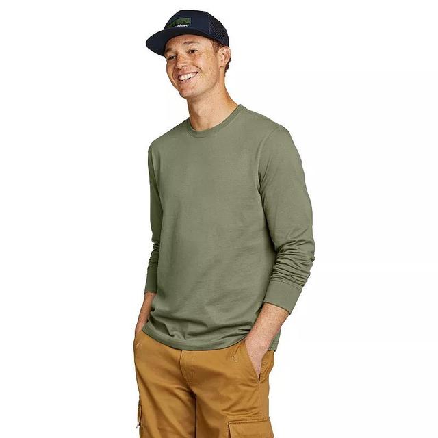 Mens Eddie Bauer Legend Wash Long Sleeve Classic Tee Product Image