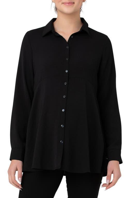 Ripe Maternity Tina Maternity/Nursing Peplum Shirt Product Image