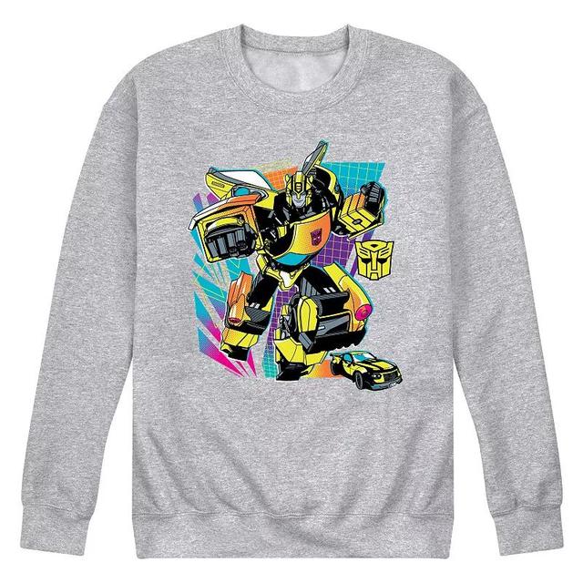 Mens Transformers Bumblebee Fleece Sweatshirt Product Image