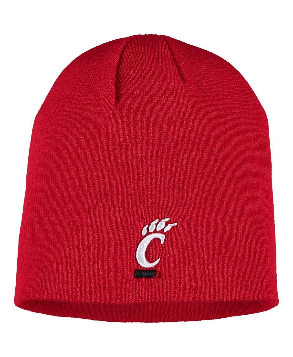 Mens Red Cincinnati Bearcats Ezdozit Knit Beanie Product Image