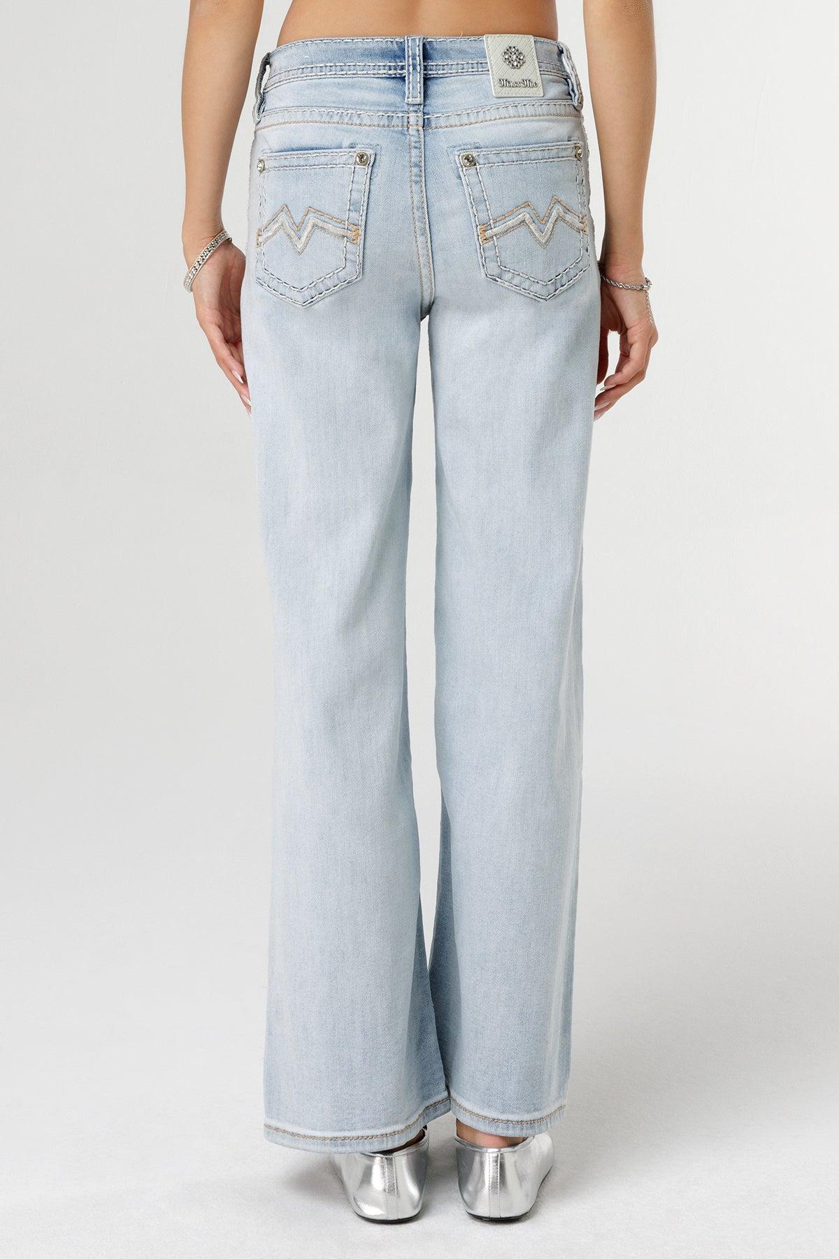 Gradient Everyday Wide Jeans Product Image