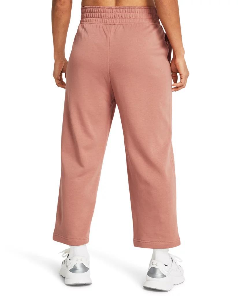 Women's UA Rival Terry Wide Leg Crop Pants Product Image