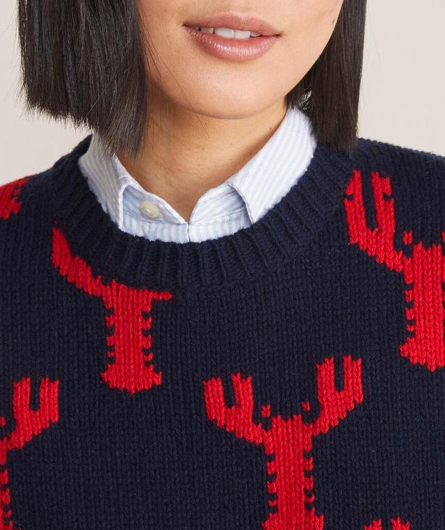 Lobster Fair Isle Crewneck Sweater Product Image