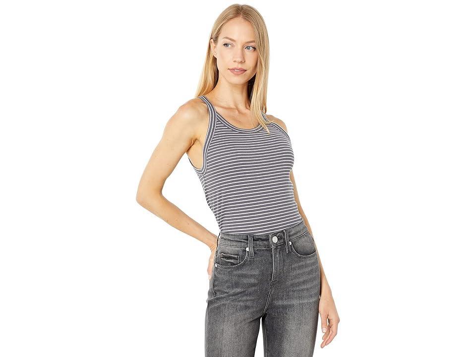 Splendid Del Sur Ribbed Tank (Lead/Stone) Women's Clothing Product Image