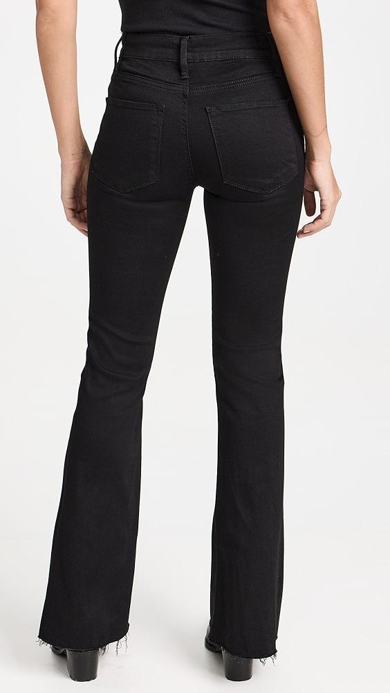 FRAME Le Easy Flare Raw After Jeans | Shopbop Product Image