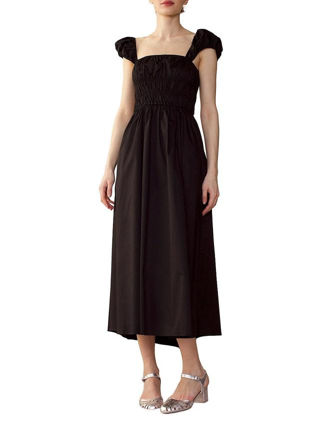 Womens Bodrum Back Tie Midi-Dress Product Image