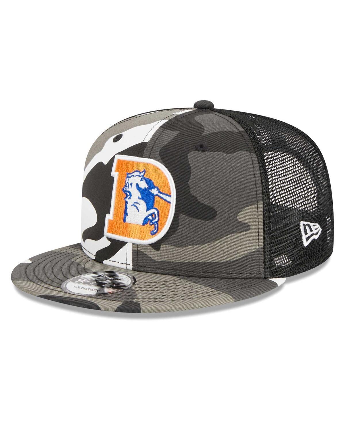 Mens New Era Urban Camo Denver Broncos 9FIFTY Trucker Snapback Hat Product Image