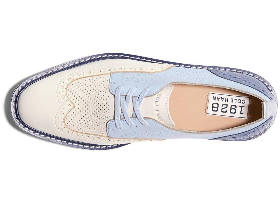 Cole Haan Originalgrand Platform Wingtip Oxford (Heather/Silver Lining) Women's Flat Shoes Product Image