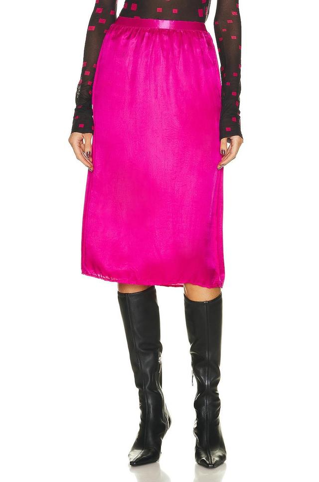 Acne Studios Skirt in Fuchsia Product Image